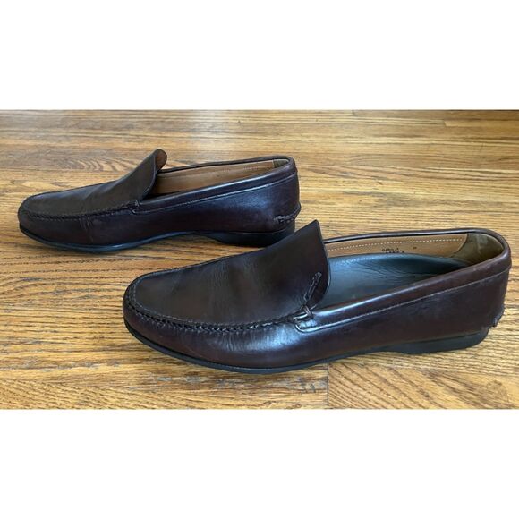 Church\'s Co Made In England Brown Leather Slip On Loafers Shoes  Mens Size 10 main image 8